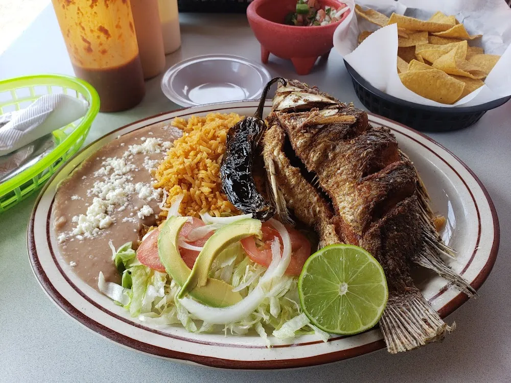 Mojarra Frita Whole Fried Tilapia